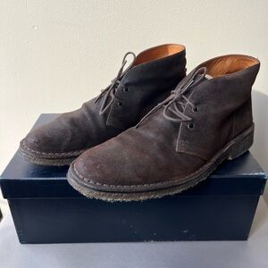 Ralph Lauren Dark Brown Chukka Boots